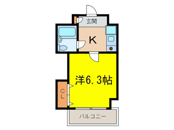 カーサデルソーレの物件間取画像